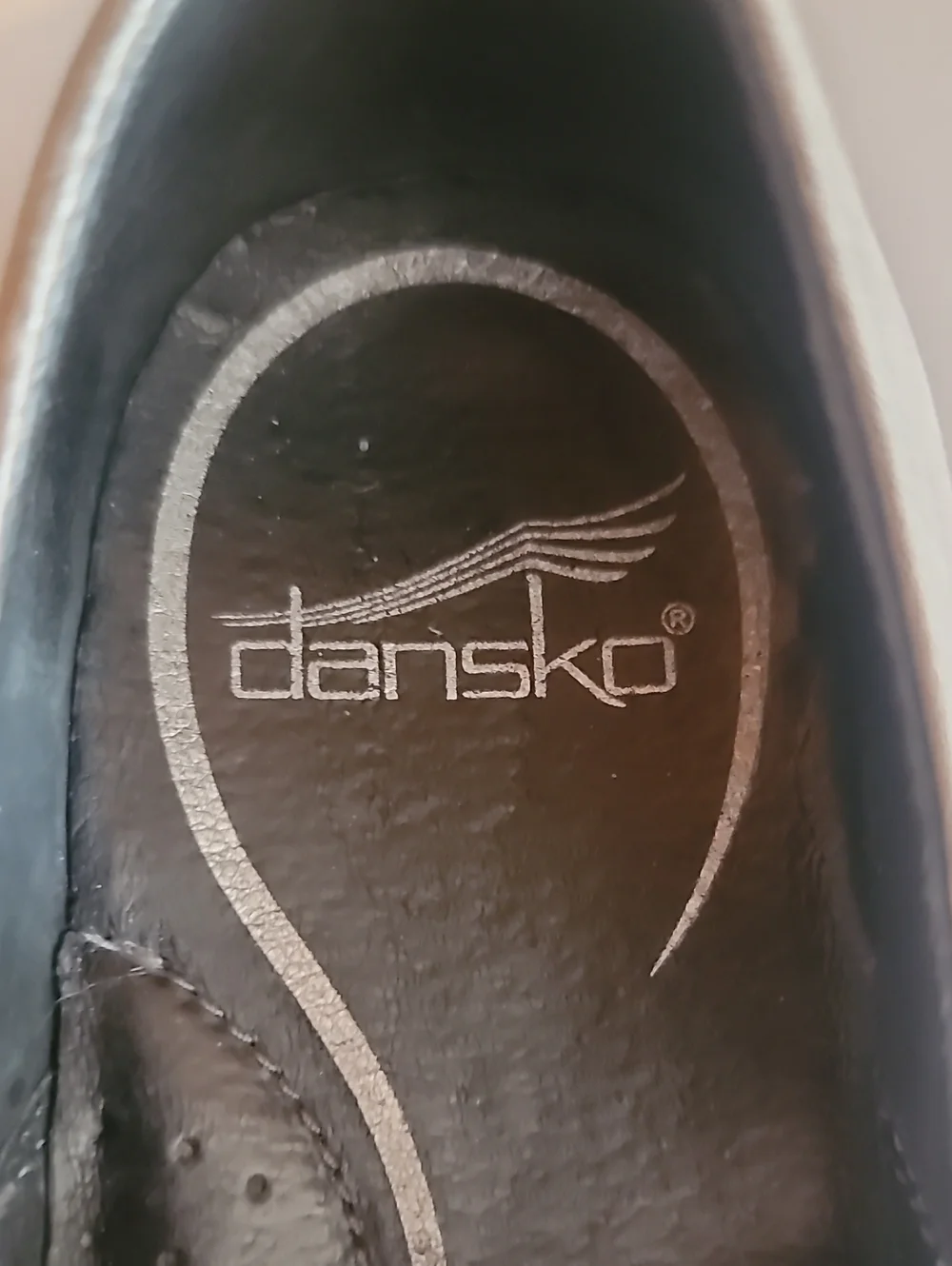 Dansko Tamara Gray Suede Buckle Clog Size 37 - Picture 7 of 8